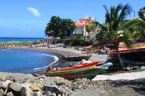 zeilen in Guadeloupe