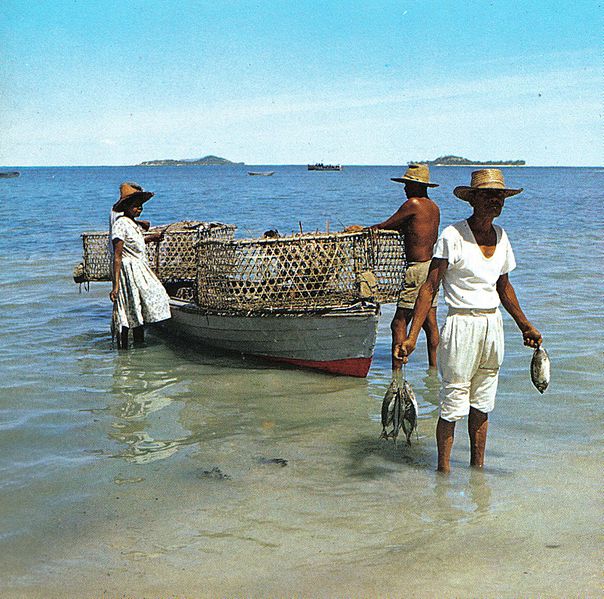 Seychelles - pêcheurs