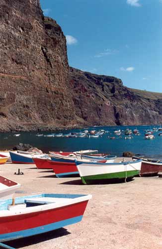 Cabo Verde - bateaux